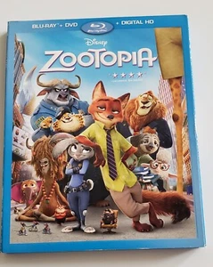 ZOOTOPIA (Blu-Ray + DVD with slipcover, 2016, 2-Disc Set) No Digital Copy - Picture 1 of 4