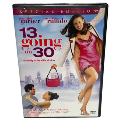 13 Going on 30 DVD Movie Special Edition Jennifer Garner Fashion Romance Love 80 - Image 1 of 4