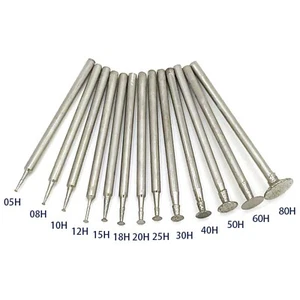 Fresas de diamante de vástago de 2,35 mm/3 mm brocas abrasivas rotativas sinterizadas rebabas - Imagen 1 de 12