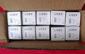 TEN(10) Livex 912042 Dimmable 40W LED B10 Torpedo E12 4W 2700K Clear Light Bulbs - Picture 1 of 10