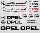  Opel Sports Mind adesivi Manta B Motorsport R Astra Corsa Insignia decalcomania