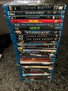 Blu-Ray Lot, PLANET EARTH, BATMAN, DISNEY, ETC. (32 Total) EXCELLENT CONDITION - Picture 1 of 1