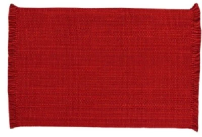 Park Designs Casual Classics Placemats, Red - Set of 4 (111-01M) - Image 1 of 4