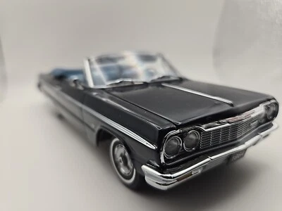 1964 Chevrolet Impala Daytona Blue Convertible West Coast Precision WCPD 1:24  - Image 1 of 4