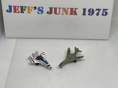 Micro Machines 1987 Galoob F-15 Eagle White USA Airforce / Bib Fighter Jet READ — 第 1/4 张图片
