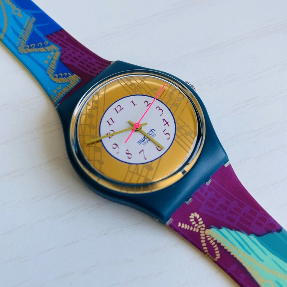 斯沃琪手表 Palco 1992 GG119 全新带盒 — 第 1/3 张图片