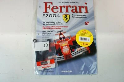 Kyosho DeAgostini Kit Ferrari F2004 / F1-04057 mit Heft OVP Ausgabe Nr.57 - Bild 1 von 3