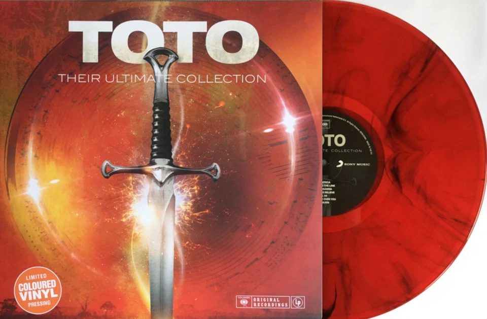 Toto - Their Ultimate Collection Limited Red with Black Smoke Vinyl LP Neu OVP - Bild 1 von 1