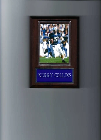 KERRY COLLINS PLAQUE FOOTBALL PENN STATE NITTANY LIONS NCAA Cover