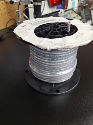 Alpha Wire 6 Conductor Cable, 22 AWG Foil 100.0' (30.5m), Slate - Image 1 of 3