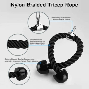 Fitness Pulley Cable Gym Workout Equipment Machine Attachment System Home DIY - Picture 1 of 12