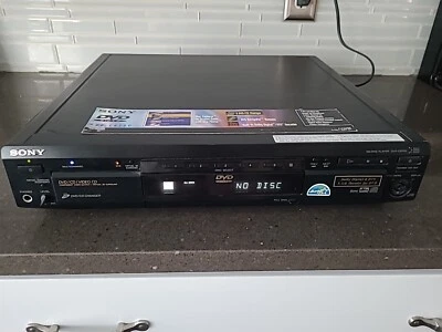 Sony DVP-C670D 5 CD Compact Disc & DVD Player Changer Vintage Audiophile No Rmt - Image 1 of 4