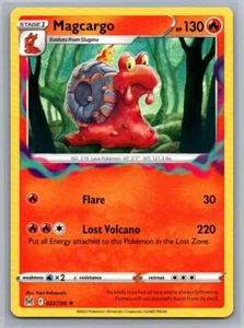 Magcargo 22/196 Origen Perdido Raro Pokémon TCG 2022 - Imagen 1 de 2