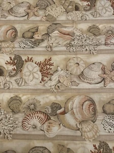 Wesley Mancini Sea Beach Fabric 54 x 4 yards Portfolio Textiles - Picture 1 of 3