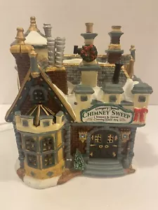 2002 Lemax GREGORY JAMES CHIMNEY SWEEP Caddington Village Collection Xmas House - Picture 1 of 6