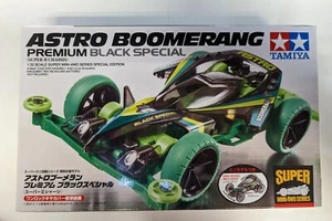 Tamiya 95377 Mini 4WD ASTRO-BOOMERANG PREMIUM BLACK SPECIAL (SUPER-II CHASSIS) - Imagen 1 de 3