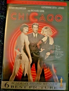 Chicago (DVD, 2003, Full) Rene Zellweger, Catherine Zeta-Jones, Richard Gere - Picture 1 of 2