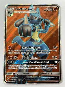 Carte Pokémon LUCARIO GX 122/131 Soleil et Lune Lumière Interdite FR NEUF - Picture 1 of 2