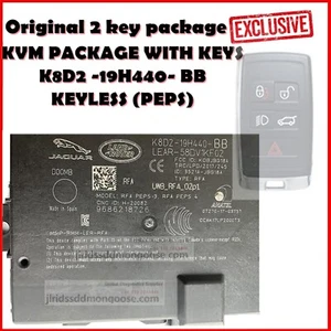 K8D2-19H440-BC - OEM - LAND ROVER, RFA, KEYLESS ENTRY MODULE, 2 PEPS Key - Picture 1 of 1