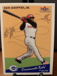 2002 Fleer Tradition Ken Griffey Jr #173 Cincinnati Reds HOF FREE SHIPPING - Picture 1 of 2