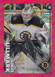 2022-23 TOPPS CHROME NHL STICKER #47 LINUS ULLMARK SSP RED /5 MADE- - Imagen 1 de 2