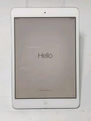 Apple iPad Mini 1st Generation 16GB, Wi-Fi, 7.9 In-White&Silver As-is - Image 1 of 4