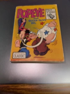 Vintage 1973 Popeye And Queen Olive Oyl Flip-It Whitman Big Little Book Classic - Picture 1 of 7