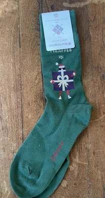 1 Pair Burlington Stockings Christmas Size 40-46 - Image 1 of 2