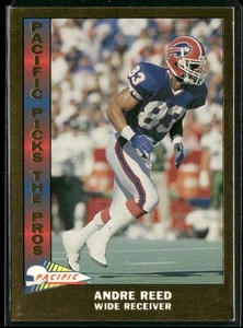 1991 Pacific #2 Andre Reed Pacific Picks the Pros Gold - Picture 1 of 2