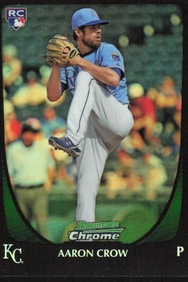 2011 Bowman Chrome Refractor #220 Aaron Crow  RC - Image 1 of 2