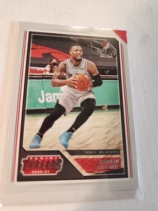 2020-21 Panini Chronicles - Threads Damian Lillard #83 Blue /99 - Picture 1 of 10