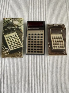 Vintage Texas Instruments TI-30 Red LED Display Calculator 1970s - Afbeelding 1 van 14