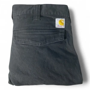Pantalones Carhartt Para Hombre 32x36 Negros Calce Relajado Carga Pierna Recta Lona Ropa de Trabajo - Imagen 1 de 8