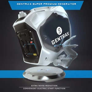 Gentrax Inverter Pro Generator 2200W Pull Start Backup Power Camping Emergency - Picture 1 of 24