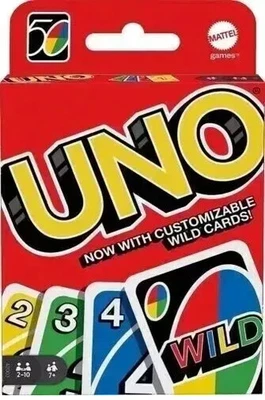 Mattel Games UNO, Classic Card Game for Kids and Adults for Family Game Night  - Image 1 of 4