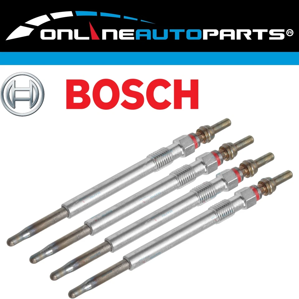 Set of 4 Bosch Glow Plugs for Focus LW 2.0L TXDB Duratorq Diesel Engine 11~15 - Image 1 of 1