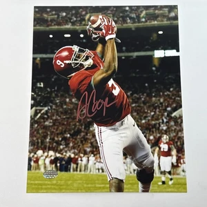 Foto autografiada por Amari Cooper firmada por Alabama Crimson Tide 8x10 certificado de autenticidad holograma - Imagen 1 de 4