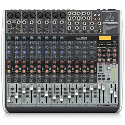 Behringer Xenyx QX2222USB Mixer with USB and EffectsFrom Japan - Image 1 of 4