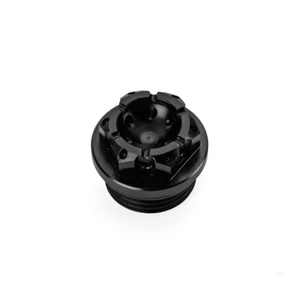 BMW S1000RR Billet Oil Cap - BLACK Anodized Filler Plug XR R HP4 G310R GS - Picture 1 of 8