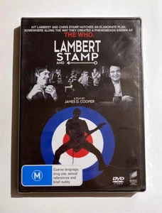 Lambert & and Stamp - The Who 60s Documentary Film - BRAND NEW RARE R4 DVD - Picture 1 of 2