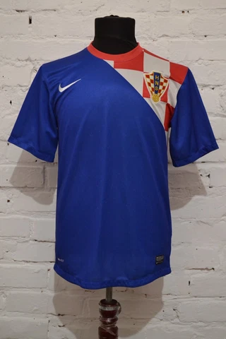 CROATIA 2012/2013 AWAY FOOTBALL SHIRT SOCCER JERSEY NIKE 450498-471 sz S MENS Cover