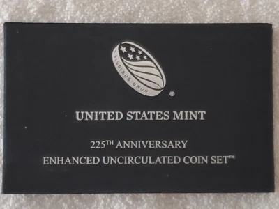 2017-S US Mint 225th Anniversary Enhanced Uncirculated Set w/COA - 10 coins - Image 1 of 4