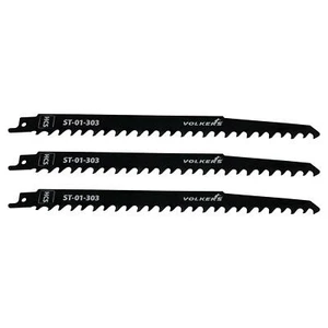 Hoja de sierra de sable 240 / 8 mm HCS hoja de sierra de sable para PVC madera verde madera - Imagen 1 de 4