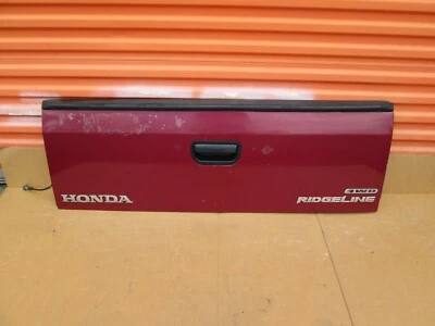 *NO SHIPPING* 2006-2012 HONDA RIDGELINE TAILGATE TAIL GATE ASSEMBLY RED OEM USED - Image 1 of 4