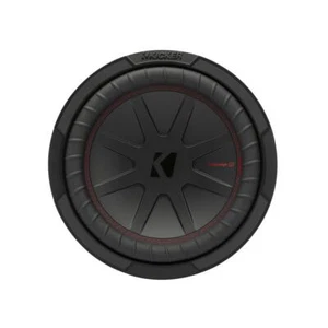 Kicker Audio CompR Subwoofer De 10" Bobina Doble De Voz 4 Ohm Negro/Plata/Rojo - Imagen 1 de 5