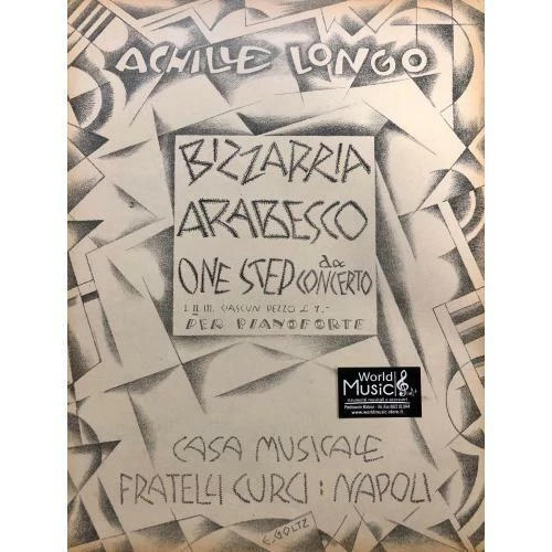 Arabesco - Bizzarria Arabeesco di achille longo per pianoforte  - Immagine 1 di 1