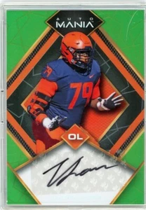 Vederian Lowe 2022 Wild Card Auto Mania Vikings - Picture 1 of 2