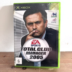 Total Club Manager 2005 EA Sports Microsoft Xbox Original PAL Soccer Football - Picture 1 of 24