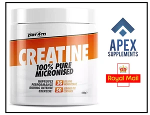 Per4m Nutrition Micronised Creatine 150g – Enhanced Absorption for Strength Gain - Picture 1 of 1