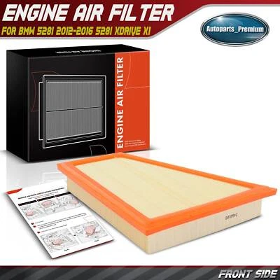 Engine Air Filter for BMW F10 E84 E89 528i 528i xDrive 2012-2016 X1 2012-2015 Z4 - Image 1 of 4